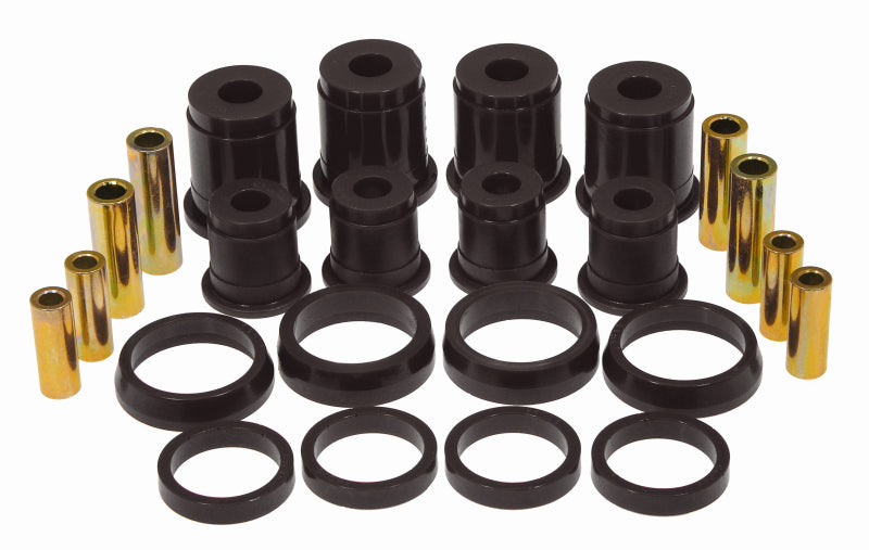 PRO Control Arm Bushings - Blk - Prothane 93-98 Jeep Grand Cherokee Rear Control Arm Bushings - Black