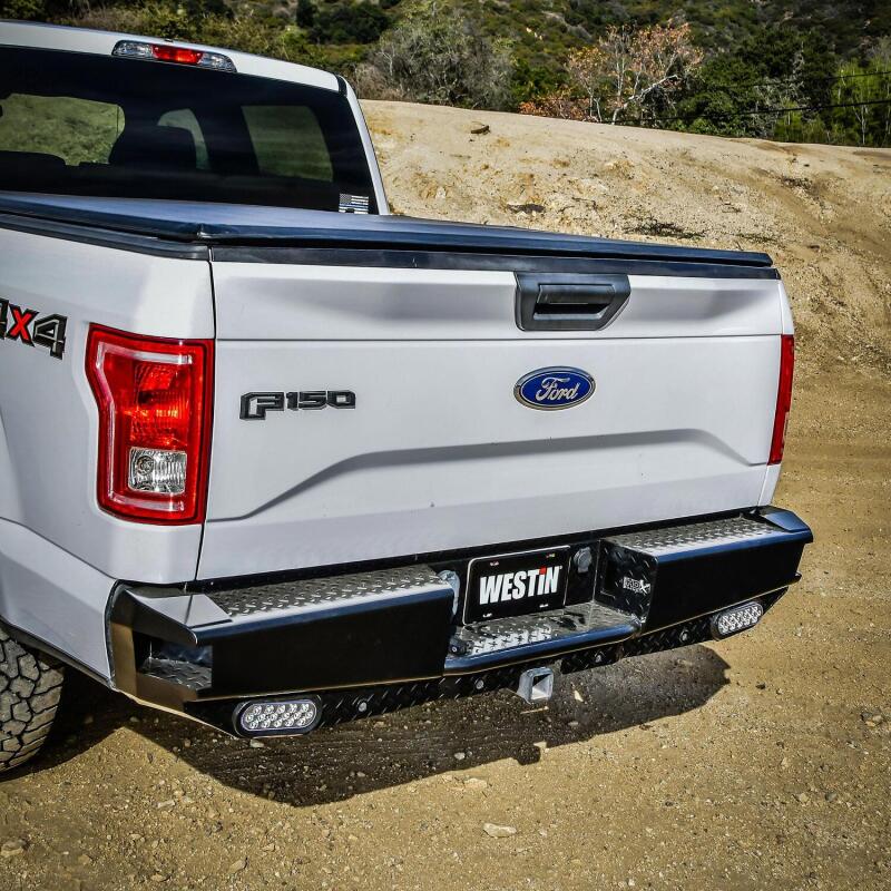 WES HDX Rear Bumpers - Westin 15-20 Ford F-150 HDX Bandit Rear Bumper - Black