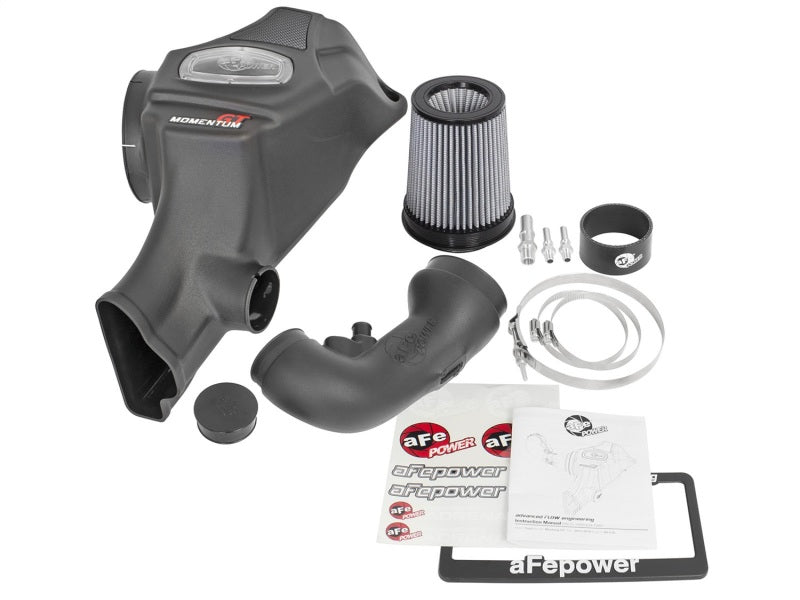 AFE Momentum GT Cold Air Intakes - aFe Momentum GT Pro Dry S Intake System 2015 Ford Mustang GT V8-5.0L