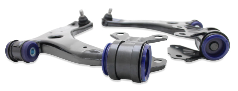 SPR Control Arms - Front - SuperPro 10-14 Mazda3 Front Lower Control Arm Set W/ Sp Bushings