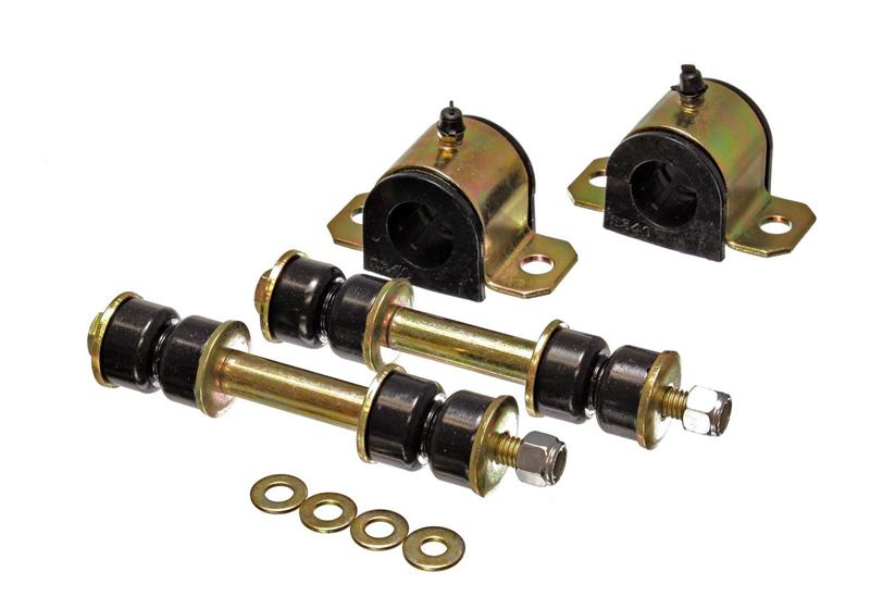 ES Sway Bar Bushings - Black - Energy Suspension 93-98 Toyota Supra Black 22mm Rear Sway Bar Frame Bushings