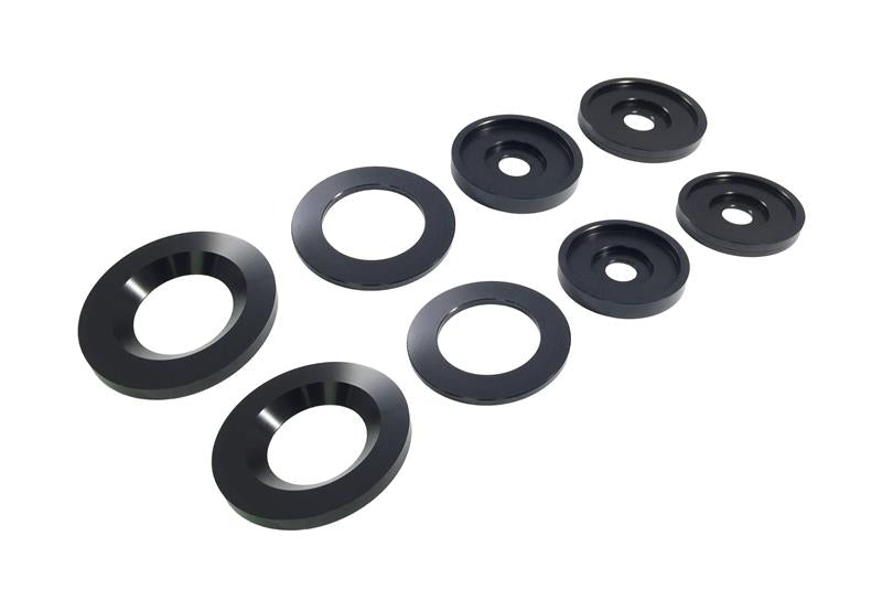 TQS Subframe Bushing Inserts - Torque Solution Billet Rear Subframe Bushing Insert Kit: Volkswagen MK7 GTI/Golf