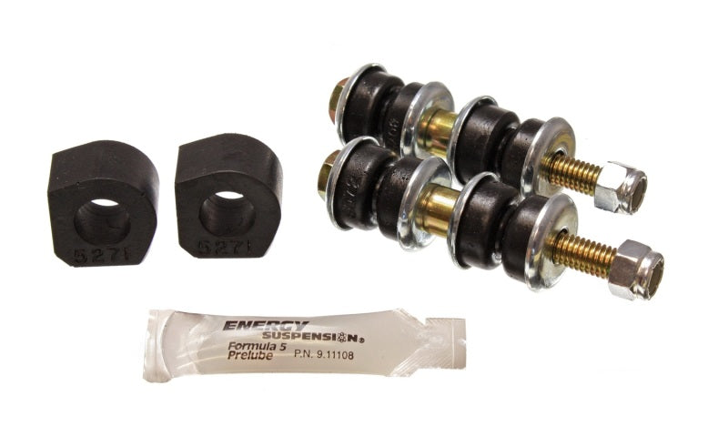 ES Sway Bar Bushings - Black - Energy Suspension 84-87 Honda Civic/CRX Black 16mm Front Sway Bar Bushings (Sway Bar link bushings a