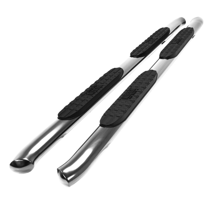 WES Nerf Bars - PRO TRAXX 4 - Westin 2022 Nissan Frontier Crew Cab PRO TRAXX 4 Oval Nerf Step Bars - SS
