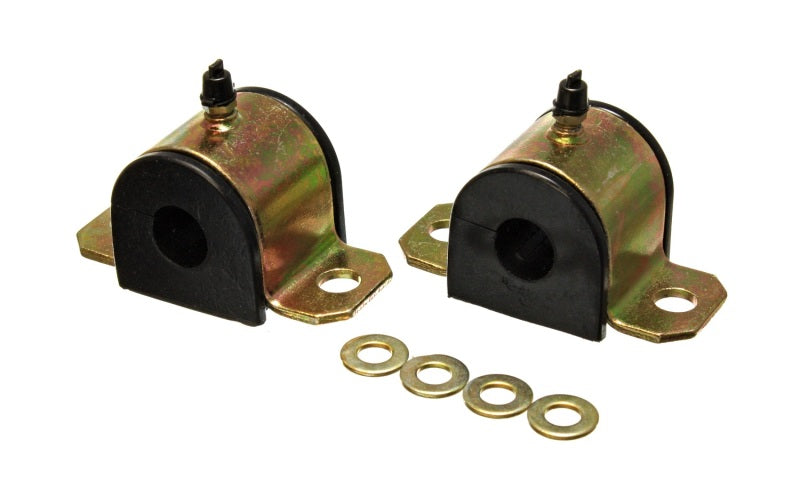 ES Sway Bar Bushings - Black - Energy Suspension 00-05 Toyota Celica Black 17.5mm Rear Sway Bar Frame Bushings (Greaseable Frame Bu
