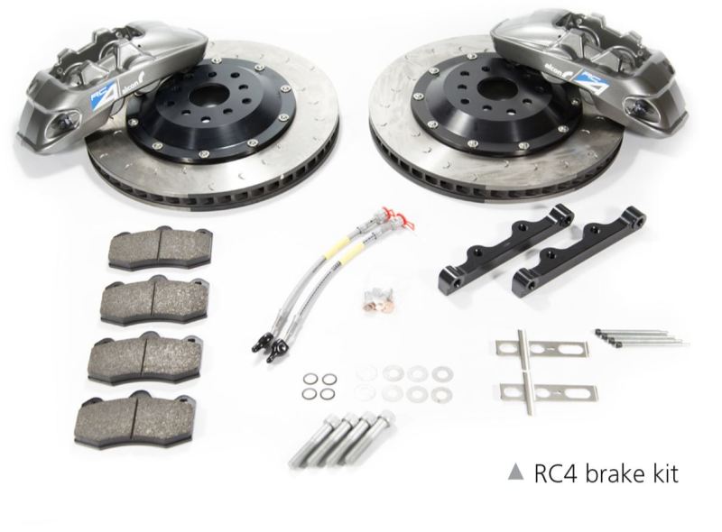 ALC Rear Brake Kits - Alcon 2015+ BMW M3 F80 380x32mm 4 Piston Rear Brake Upgrade Kit - Grey