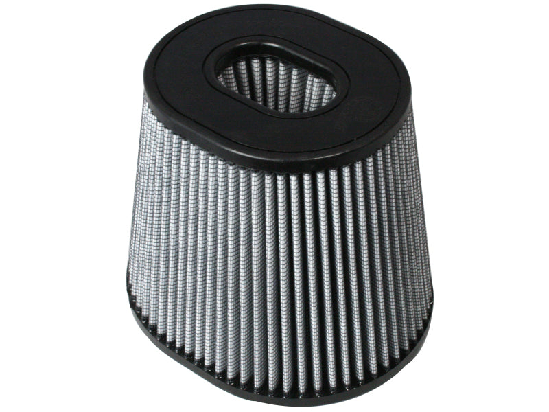 AFE Universal Pro Dry S Filter - aFe MagnumFLOW Air Filter ProDry S 4in F 9in x 7.5in B (INV) 6.75in x 5.5in T (INV) x 7.5in H