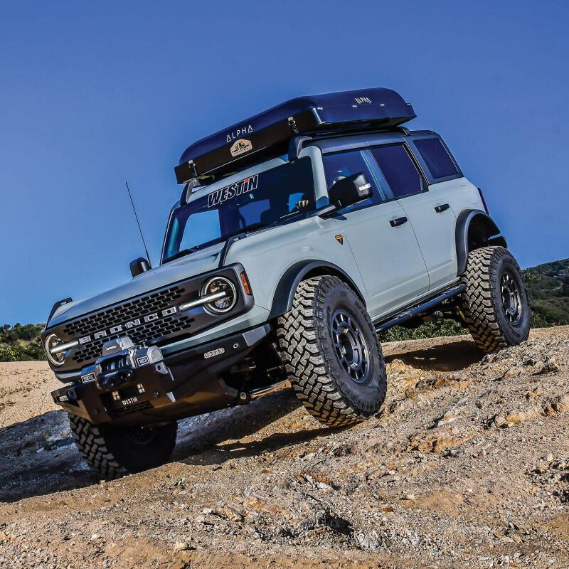 WES XTS Bumpers - Westin 21-23 Ford Bronco(w/sensors excl. Bronco Sport) XTS Bumper - Textured Black