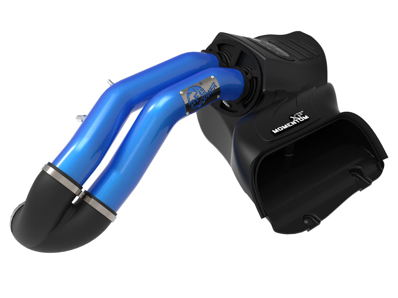 AFE Momentum XP Cold Air Intakes - aFe Momentum XP Cold Air Intake System w/ Pro 5R Media Blue 15-19 Ford F-150 V8-5.0L