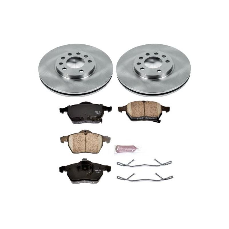 PSB Autospecialty Kit - Power Stop 99-03 Saab 9-3 Front Autospecialty Brake Kit