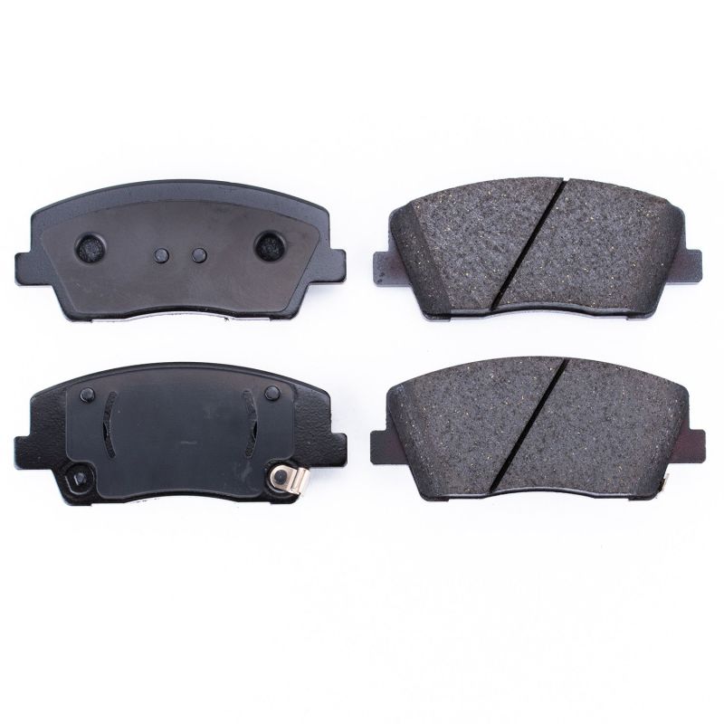 PSB Z16 Evolution Brake Pads - Power Stop 2019 Genesis G70 Front Z16 Evolution Ceramic Brake Pads