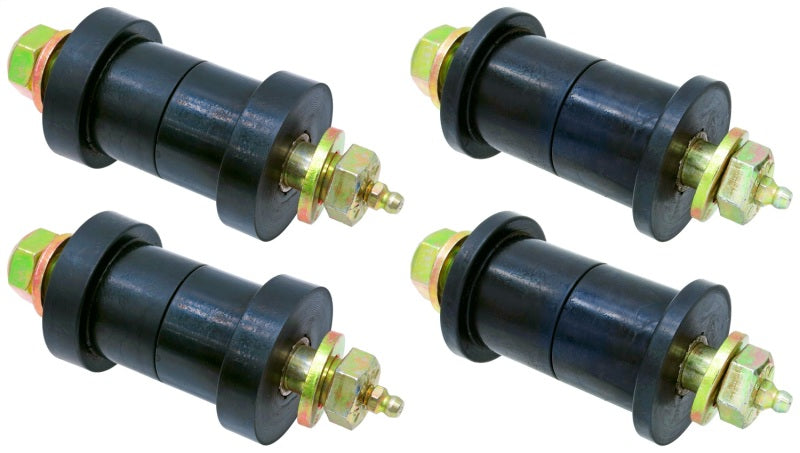 ROK Leafspring Components - RockJock 76-76 CJ Leaf Spring Main Eye Bushing Kit w/ Urethane Bushings Set of 4
