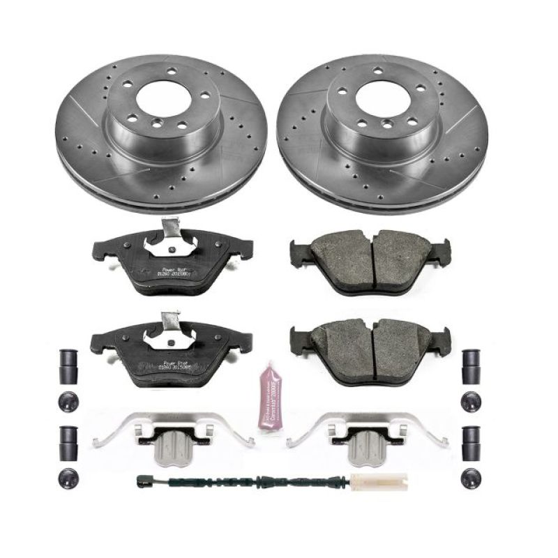 PSB Z23 Evolution Kit - Power Stop 13-15 BMW X1 Front Z23 Evolution Sport Brake Kit