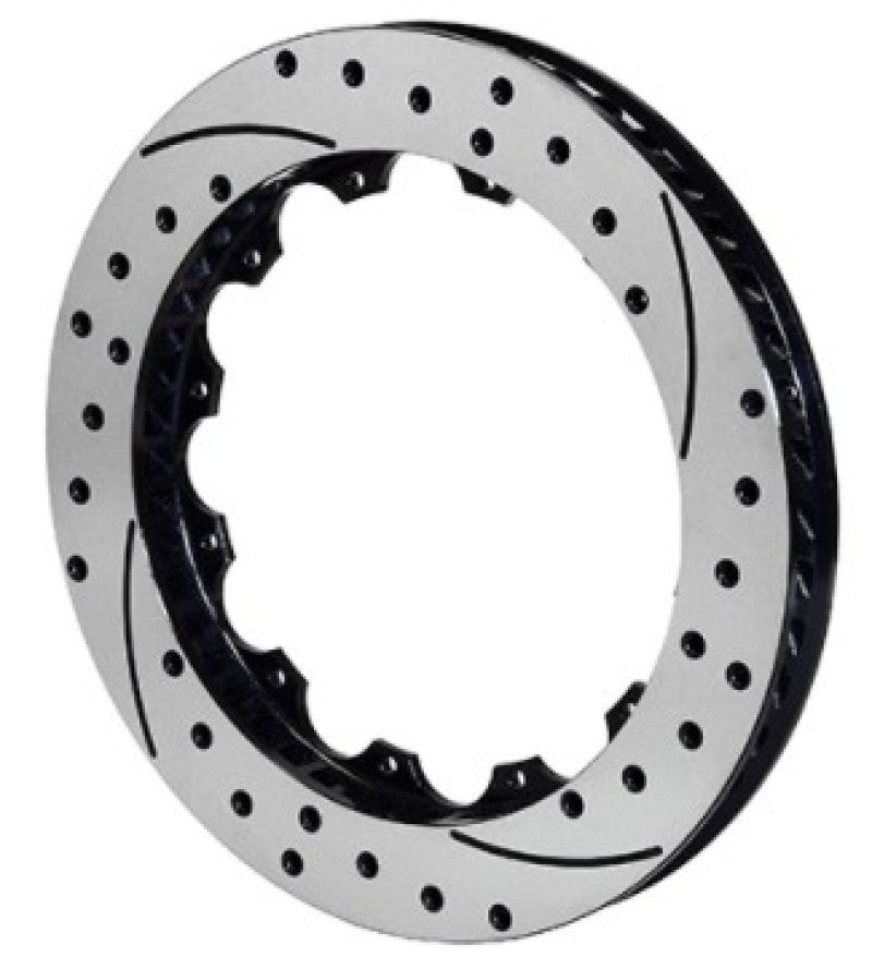 WIL Rotors - Wilwood Rotor-SRP48 SPC-37-LH-BLK-Drill 12.88 x 1.00 - 12 on 8.75in