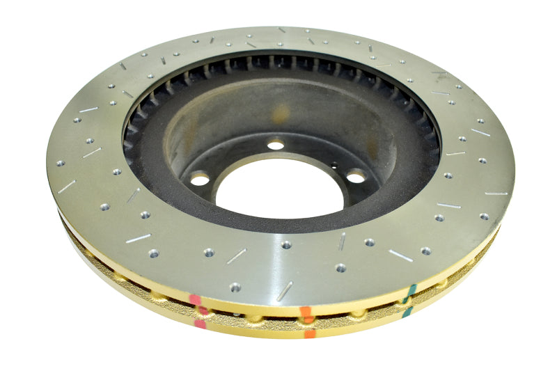 DBA 4000 Slot&Drill Rotors - DBA 08-10 Toyota Sequoia/07-10 Tundra 2WD/4WD Front Drilled and Slotted 4000 Series Rotor