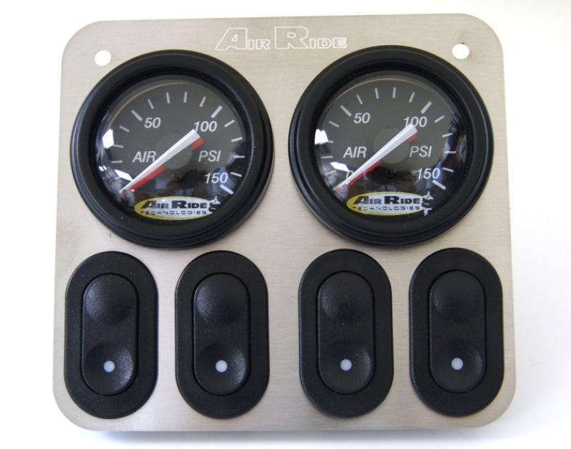 RID Compressor Kits - Ridetech 6 Gallon High Flow Big Red Compressor Leveling System Analog