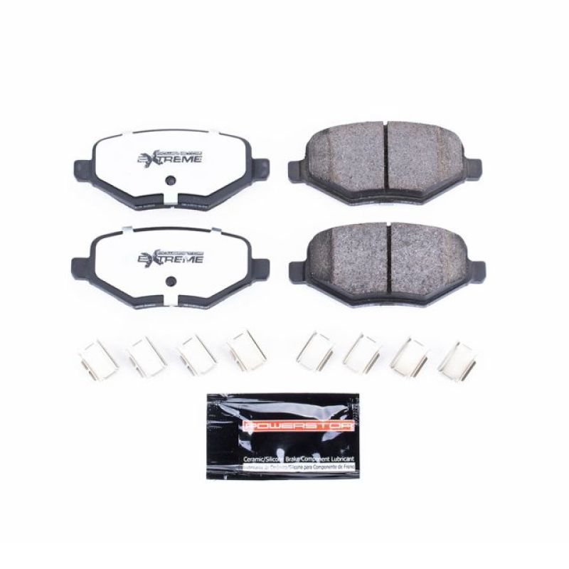 PSB Z36 Truck & Tow Brake Pads - Power Stop 14-15 Ford Edge Rear Z36 Truck & Tow Brake Pads w/Hardware