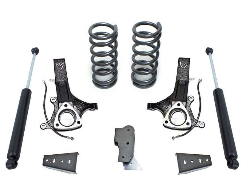 MXT Lift Spindles - MaxTrac 09-18 RAM 1500 2WD 4.5in/3in MaxPro Spindle Lift Kit w/MaxTrac Shocks