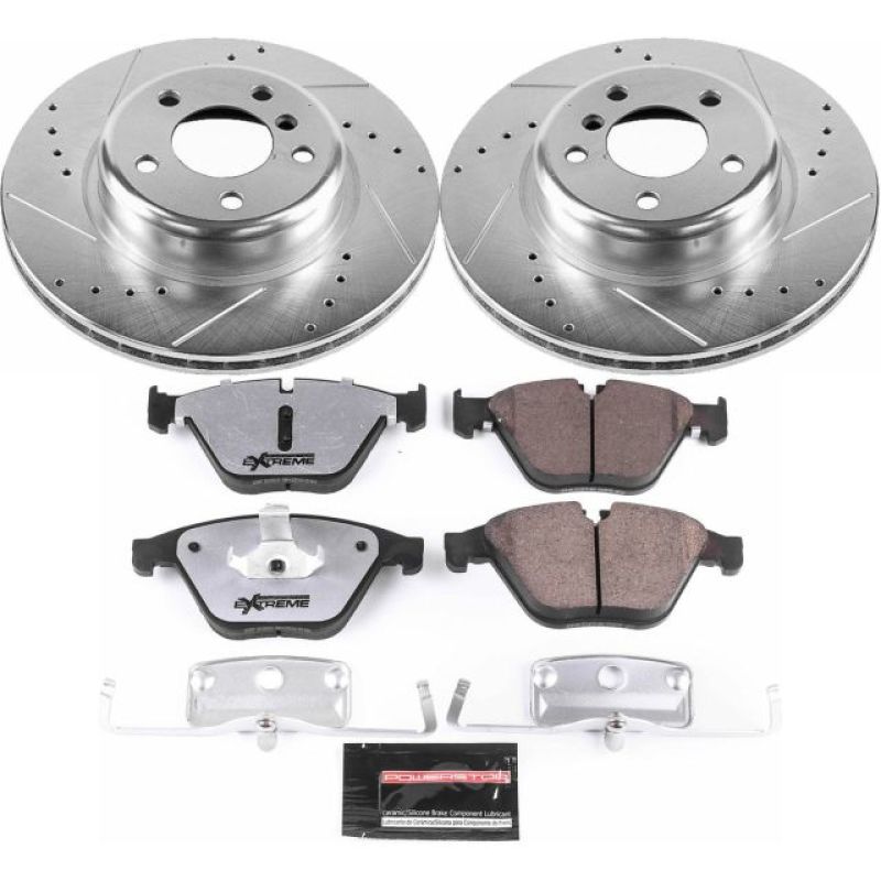 PSB Z26 Street Warrior Kit - Power Stop 14-16 BMW 528i Front Z26 Street Warrior Brake Kit