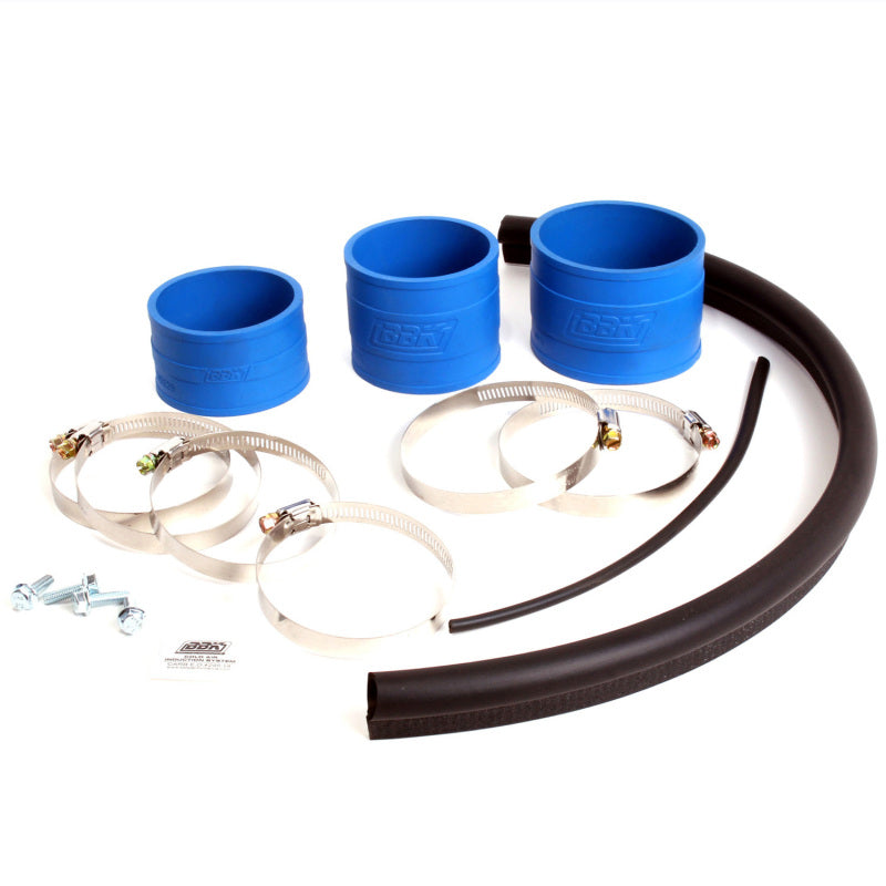 BBK Cold Air Intake Kit - BBK 86-93 Mustang 5.0 Cold Air Intake Kit - Fenderwell Style - Chrome Finish