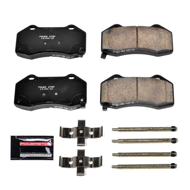 PSB Z23 Evolution Brake Pads - Power Stop 08-10 Chevrolet Cobalt Front Z23 Evolution Sport Brake Pads w/Hardware