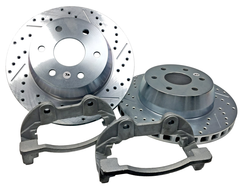 BAE Claw Performance Rotors - Baer Brakes 02-06 Cadillac Escalade Big Claw Performance Rear Rotors