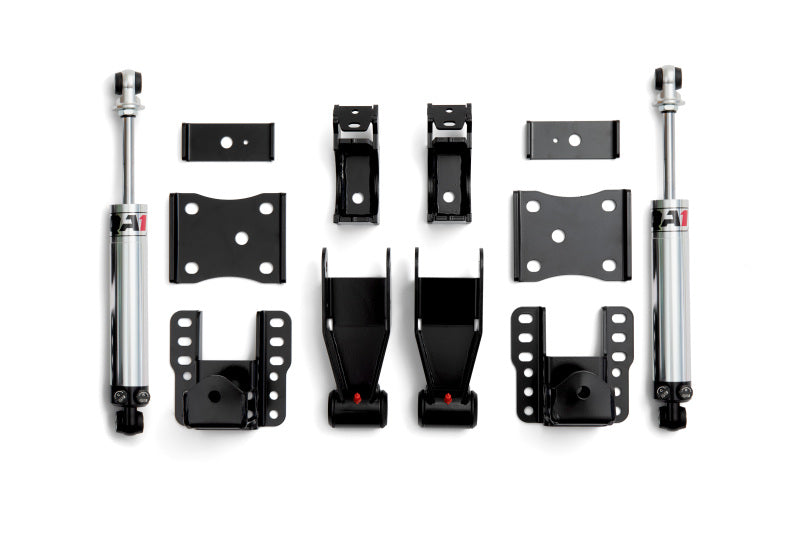 QAP Drop Kits - QA1 07-18 Chevrolet Silverado Rear Drop Kit D-Adj 4-6in
