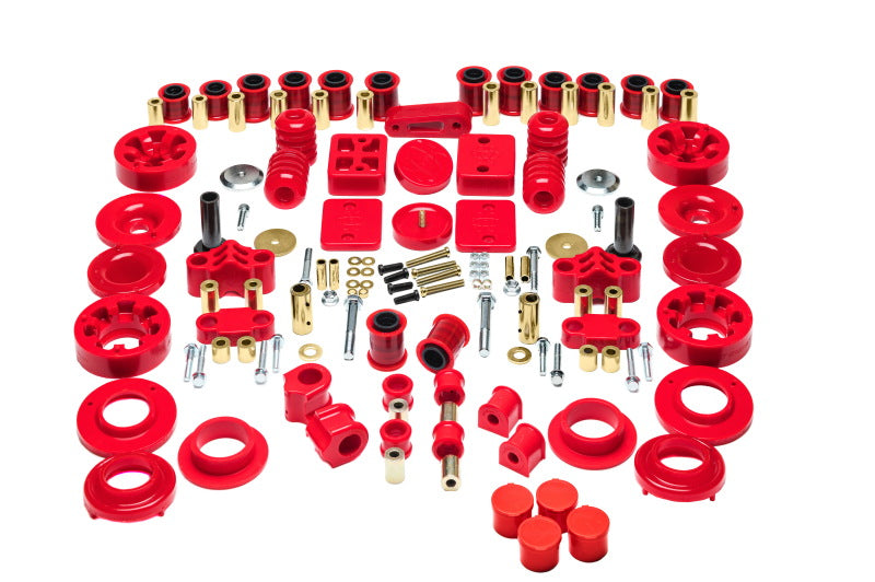 ES Rock-Flex Lift Systems - Energy Suspension 18+ Jeep Wrangler JL Rubicon Red Rock-Flex Ultimate 2in Lift System Set
