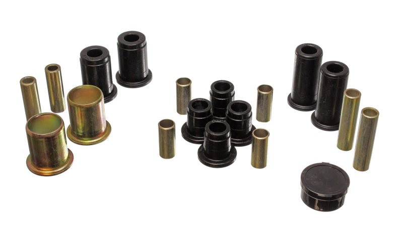 ES Cntrl Arm Bushings - Black - Energy Suspension 87-96 Dodge Dakota 2WD Black Front End Control Arm Bushing Set