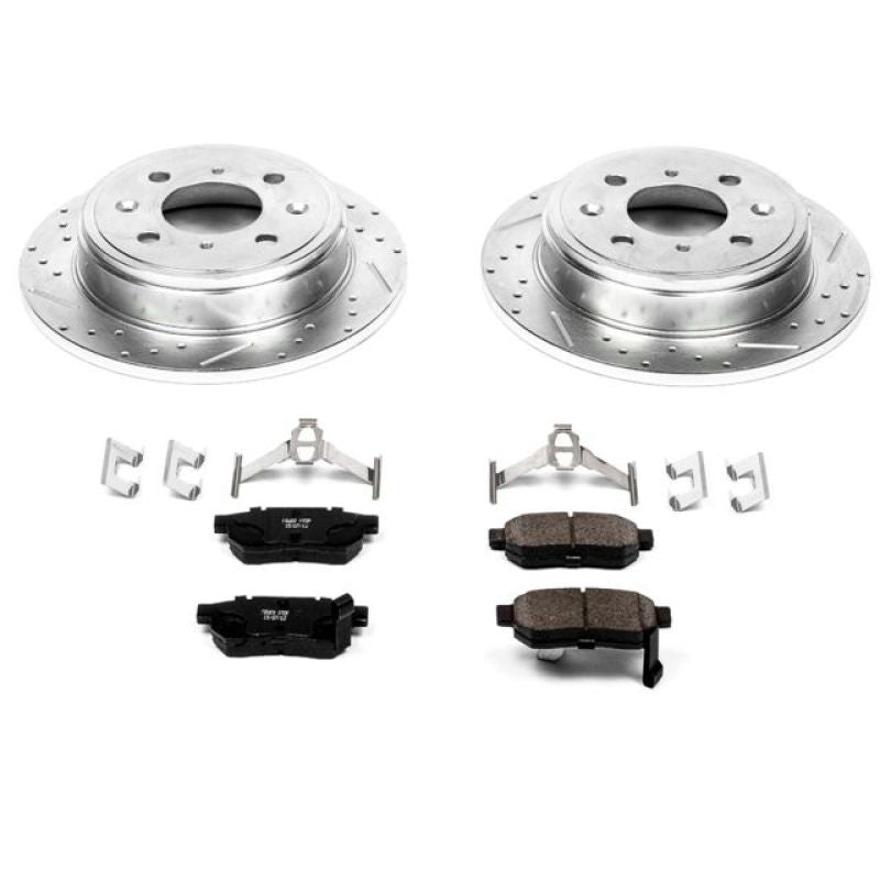 PSB Z23 Evolution Kit - Power Stop 90-01 Acura Integra Rear Z23 Evolution Sport Brake Kit