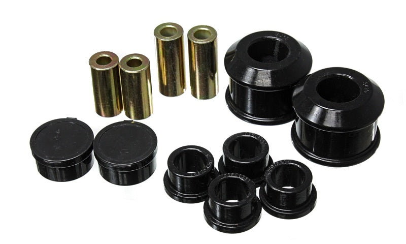 ES Cntrl Arm Bushings - Black - Energy Suspension 06-11 Honda Civic Black Front Control Arm Bushing Set