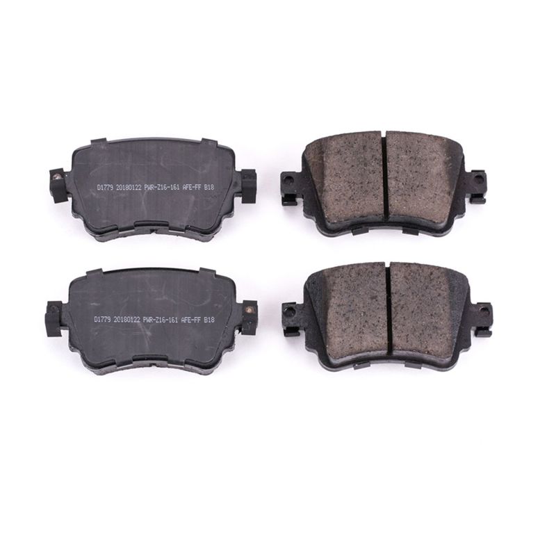 PSB Z16 Evolution Brake Pads - Power Stop 16-18 Audi Q3 Rear Z16 Evolution Ceramic Brake Pads