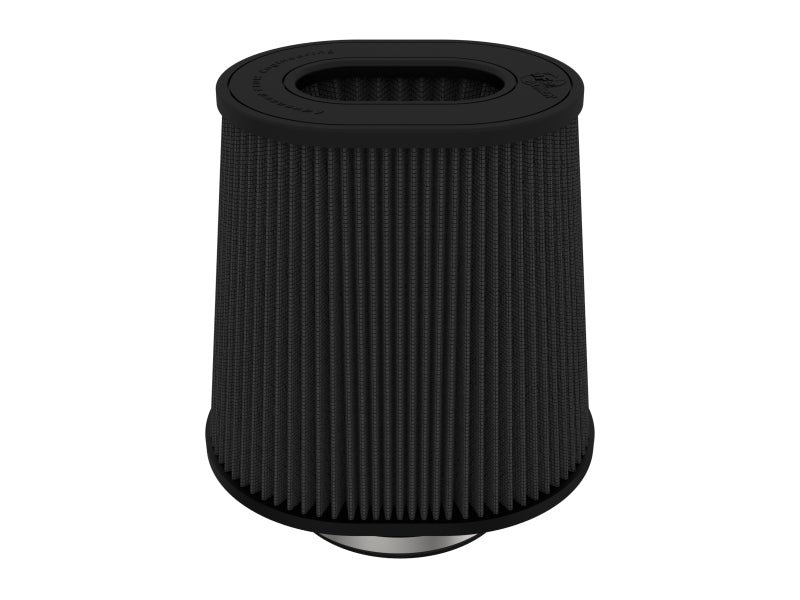 AFE Universal Pro-5 R Filter - aFe Magnum FORCE Intake Air Filter w/Black Pro 5R 5-1/2IN F x (10x8)IN B x (8x6) T (Inverted) x 9IN