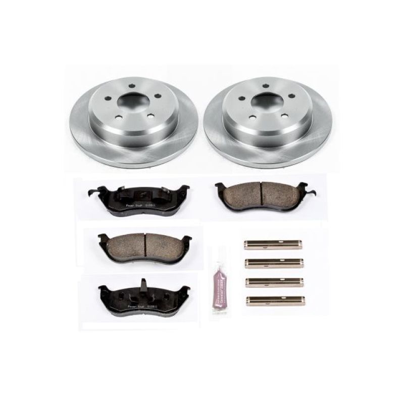 PSB Autospecialty Kit - Power Stop 96-02 Ford Crown Victoria Rear Autospecialty Brake Kit