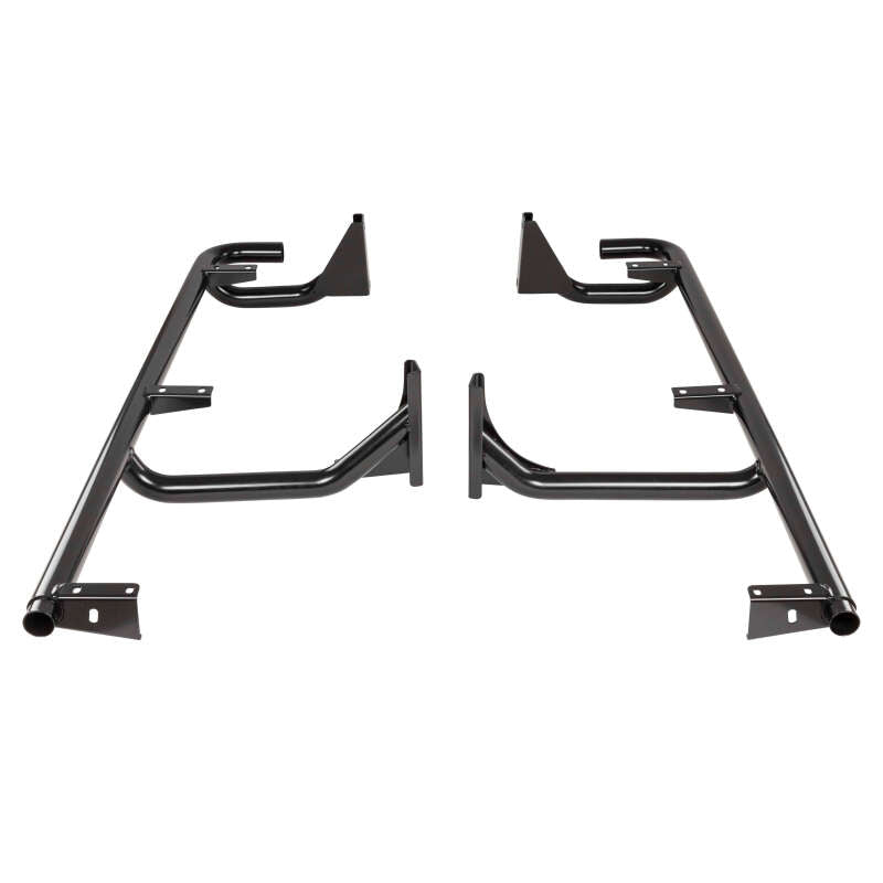 ARB Side Rails/Steps - ARB Deluxe Side Rail & Step S 80Ser W/Flr