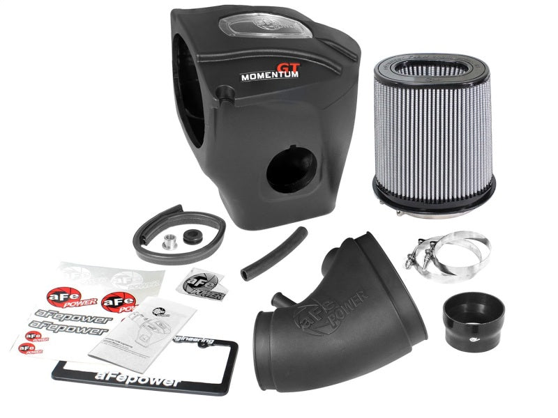 AFE Momentum GT Cold Air Intakes - aFe Momentum GT Pro Dry S Stage-2 Intake System 11-15 Dodge Challenger/Charger R/T V8 6.4L HEMI