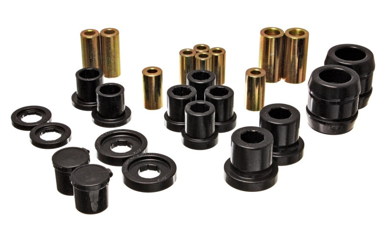 ES Cntrl Arm Bushings - Black - Energy Suspension 00-09 Honda S2000 Black Front End Control Arm Bushing Set