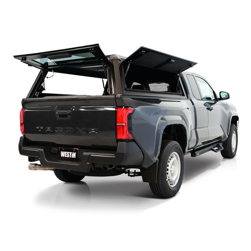 WES EXP Truck Caps - Westin EXP Truck Cap COMPLETE KIT A + BS (24-25 Toyota Tacoma DC 6ft. Bed) - Black