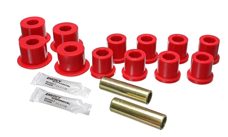 ES Spring/Shackle Bush - Red - Energy Suspension Toy 4 X Spring Bushing O.E.M. - Red
