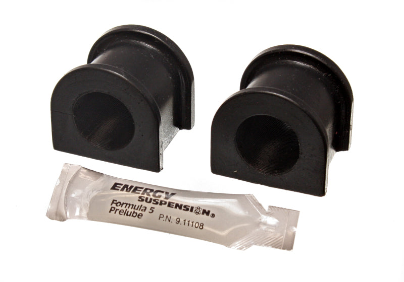 ES Sway Bar Bushings - Black - Energy Suspension 03-05 Mitsubishi Lancer EVO 8 Black 24mm Front Sway Bar Bushings