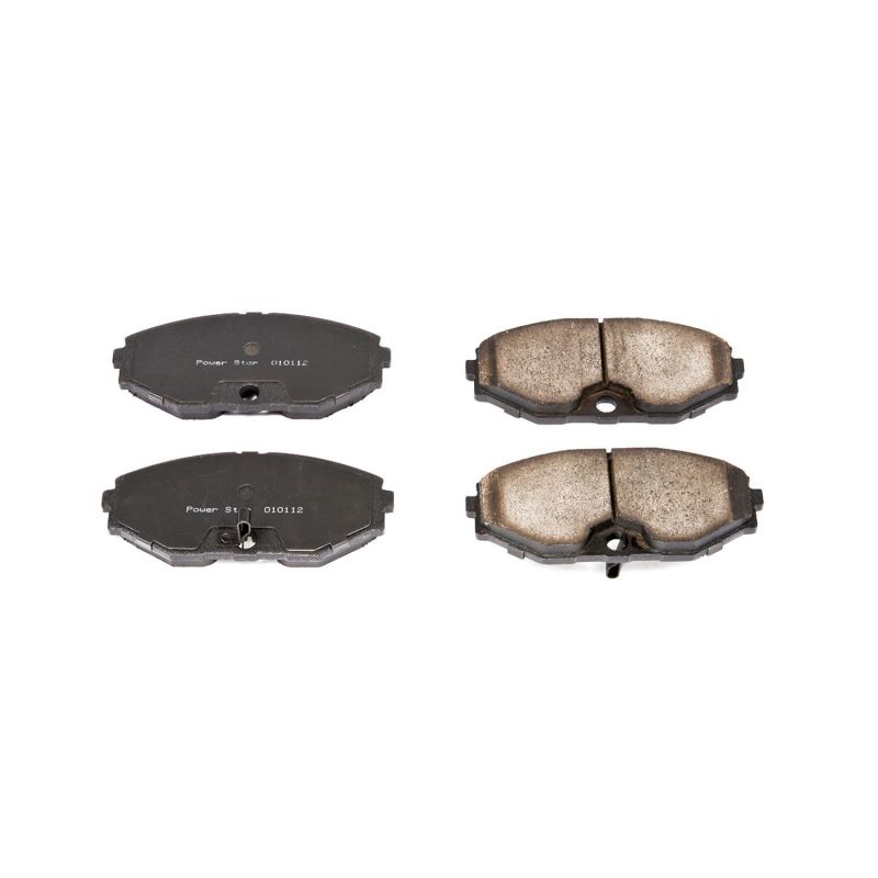 PSB Z16 Evolution Brake Pads - Power Stop 93-97 Infiniti J30 Front Z16 Evolution Ceramic Brake Pads