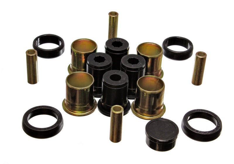 ES Cntrl Arm Bushings - Black - Energy Suspension Control Arm Bushing Uppers Only - Black