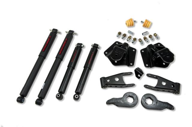 BT Lowering Kit w ND2 Shocks - Belltech LOWERING KIT WITH ND2 SHOCKS
