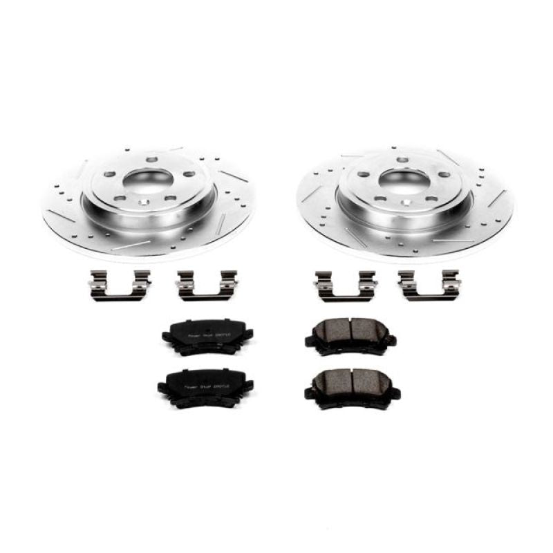 PSB Z23 Evolution Kit - Power Stop 05-09 Audi A4 Rear Z23 Evolution Sport Brake Kit