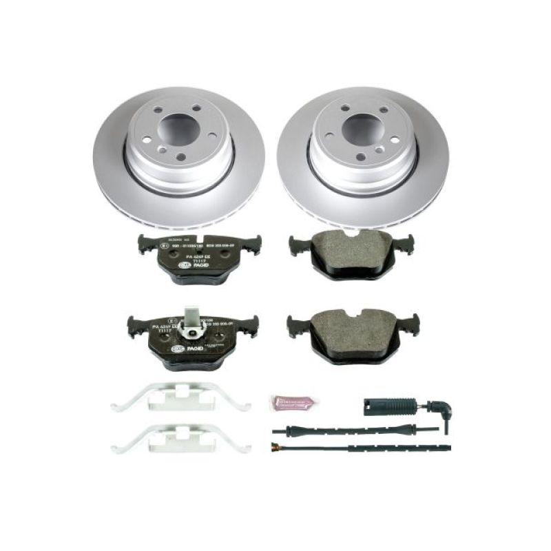 PSB Euro-Stop Kit - Power Stop 02-06 BMW X5 Rear Euro-Stop Brake Kit