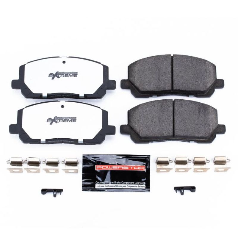 PSB Z36 Truck & Tow Brake Pads - Power Stop 01-07 Toyota Highlander Front Z36 Truck & Tow Brake Pads w/Hardware