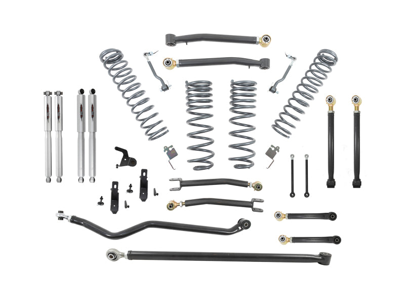 BT Lift Kit w Shocks - Belltech 20-21 Gladiator JT Rubicon 4in. Lift Lift Kit w/ Trail Performance Shocks