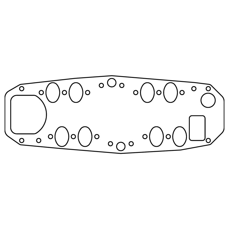 CG Intake Gaskets - Cometic Ford 8BA/8CM Flathead V8 .060in KF Intake Manifold Gasket - 1948-1953