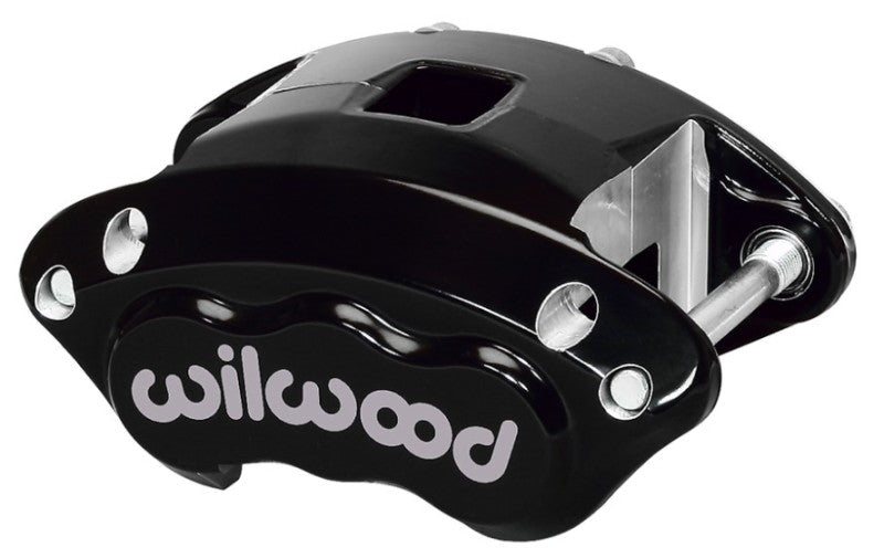 WIL D154 Caliper - Wilwood Caliper-D154-Black 1.12/1.12in Pistons 0.81in Disc