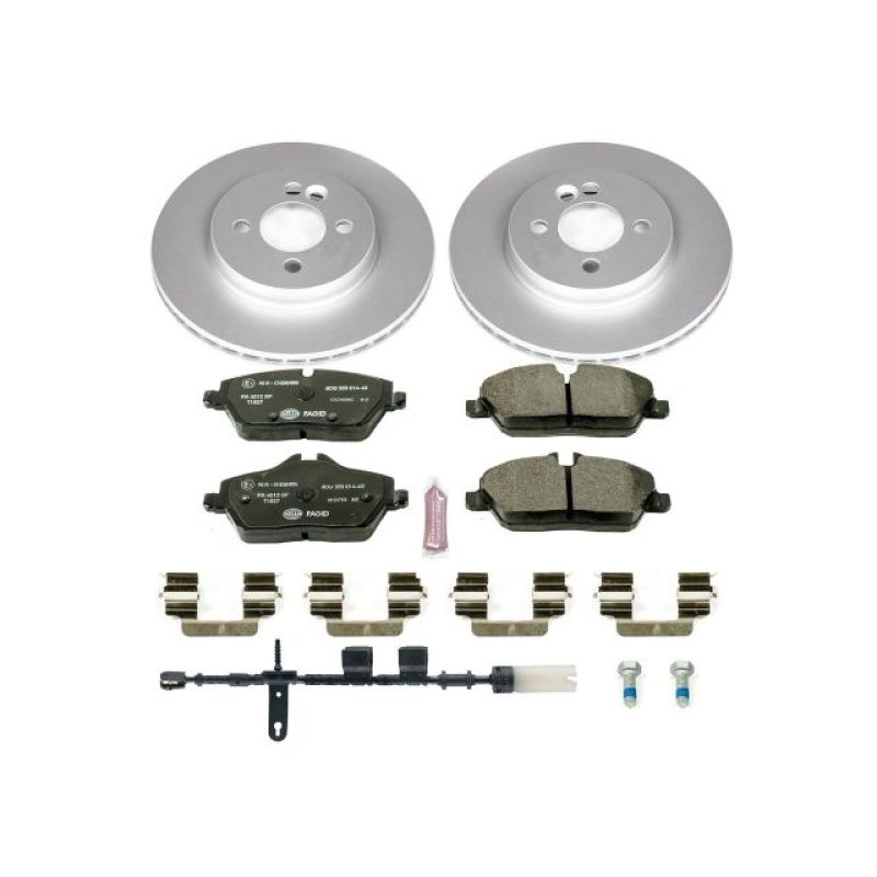 PSB Euro-Stop Kit - Power Stop 11-16 Mini Cooper Front Euro-Stop Brake Kit